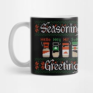 Seasoning's Greetings Sweater Mug